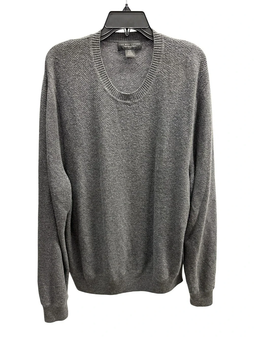 The Men's Store Bloomingdale's Gray Wool/Cashmere Crewneck Sweater XXL